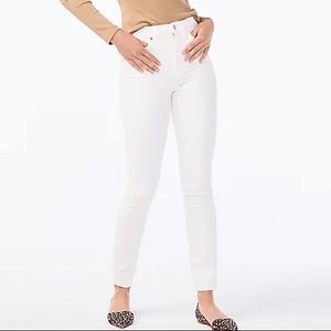J. Crew High Rise Skinny Jean 31 White